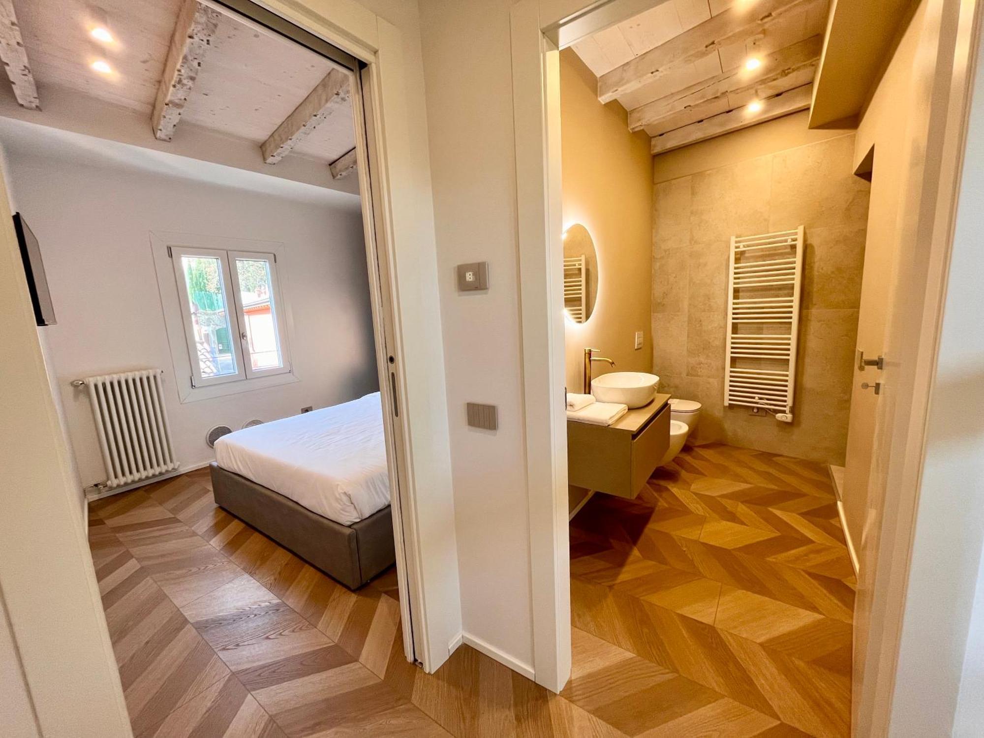 Lameca Bergamo Apartment Bagian luar foto