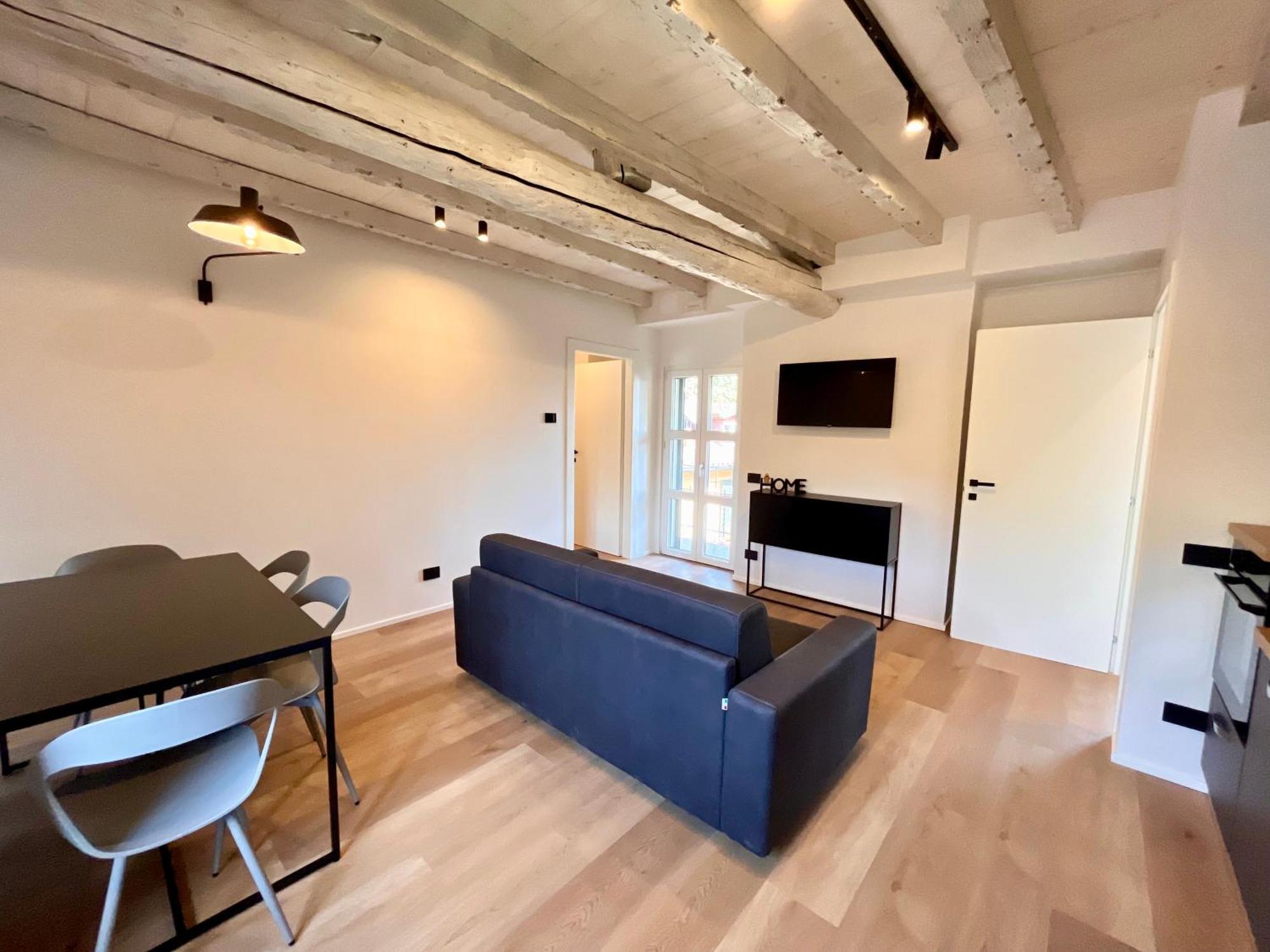 Lameca Bergamo Apartment Bagian luar foto
