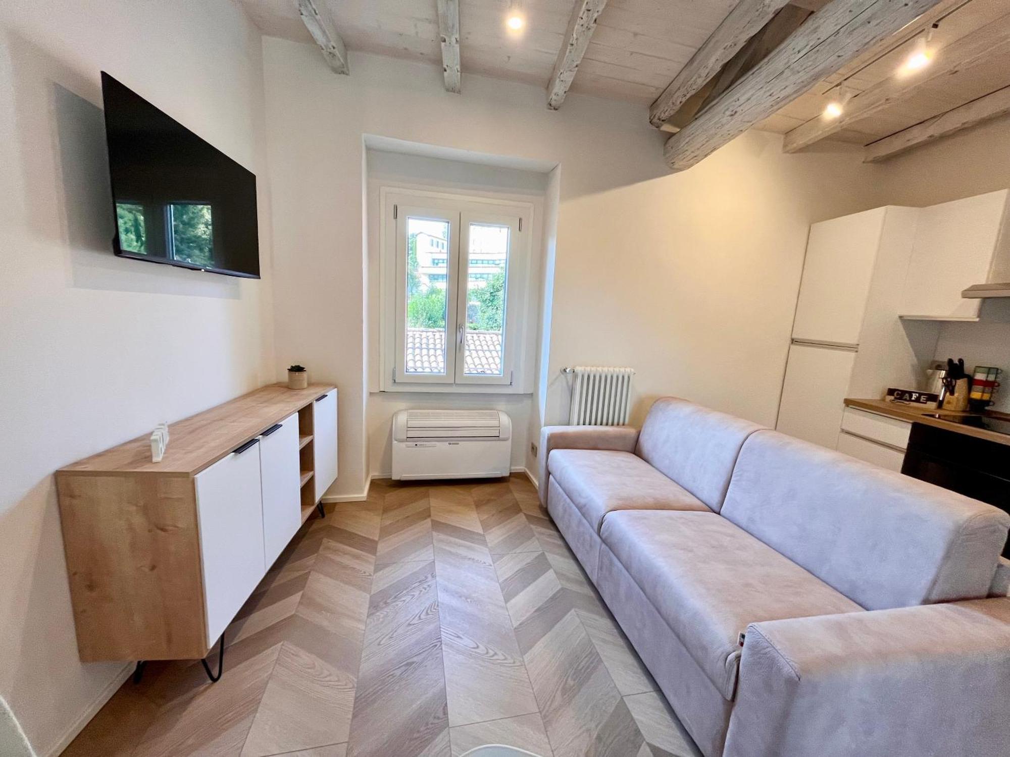 Lameca Bergamo Apartment Bagian luar foto